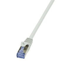 LogiLink Patch kábel PrimeLine, Cat.7 kábel, S/FTP, szürke, 5 m kábel és adapter
