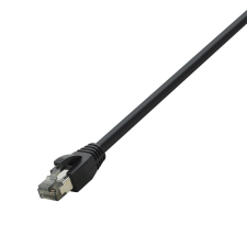 LogiLink patch kábel primeline, cat.8.1, s/ftp, fekete, 2 m kábel és adapter