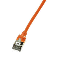 LogiLink Patch kábel SlimLine, Ultraflex, Cat.6A, U/FTP, narancssárga, 3 m egyéb hálózati eszköz