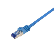 LogiLink Patch kábel Ultraflex Cat.6A S/FTP 25cm kék (C6A016S) (C6A016S) kábel és adapter