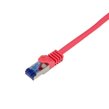 LogiLink Patch kábel Ultraflex Cat.6A S/FTP 50cm piros (C6A024S) (C6A024S) kábel és adapter