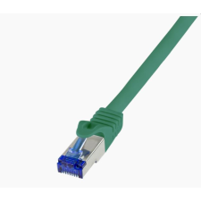 LogiLink Patch kábel Ultraflex Cat.6A S/FTP 5m zöld (C6A075S) (C6A075S) kábel és adapter