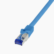 LogiLink Patch kábel Ultraflex Cat.6A S/FTP 7,5m kék (C6A086S) (C6A086S) kábel és adapter