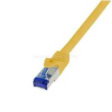 LogiLink Patch kábel Ultraflex, Cat.6A, S/FTP, sárga, 3 m (LOGILINK_C6A067S) kábel és adapter