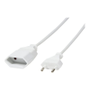 LogiLink - power extension cable - Europlug to Europlug - 2 m (CP126)