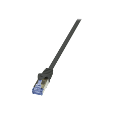 LogiLink PrimeLine - patch cable - 50 cm - black (CQ4023S) kábel és adapter