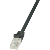 LogiLink RJ45 Hálózati csatlakozókábel, CAT 5e U/UTP [1x RJ45 dugó - 1x RJ45 dugó] 3 m, fekete LogiLink (CP1063U)