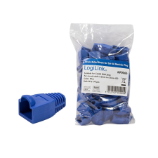 LogiLink RJ45 törésgátló 50db kék (MP0066) (MP0066) kábel és adapter