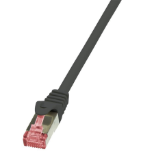 LogiLink S/FTP PIMF patch kábel CAT6 10m fekete (CQ2093S) (CQ2093S) kábel és adapter