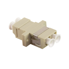 LogiLink Száloptikai LC/LC duplex csatlakozó, bézs (FA02LC2) (FA02LC2) kábel és adapter