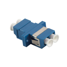 LogiLink Száloptikai LC/LC duplex csatoló, kék kábel és adapter