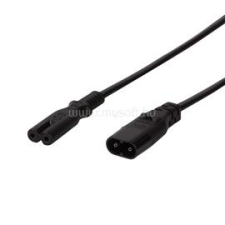 LogiLink Tápkábel hosszabbító, IEC C7 - IEC C8, 2 m (LOGILINK_CP129) kábel és adapter