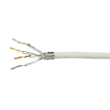 LogiLink Telepítőkábel EconLine, Cat.6, S/FTP, 100 m kábel és adapter
