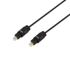 LogiLink Toslink apa - Toslink apa audio kábel fekete 1m (CA1006) (CA1006) kábel és adapter