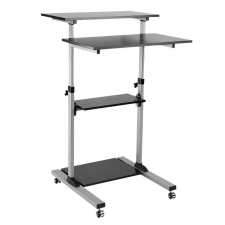 LogiLink Ülő-álló munkaállomás, állítható magasságú, mobil, max. 60 kg (BP0070) íróasztal