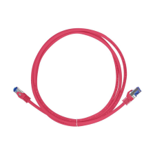 LogiLink Ultraflex Cat6A S/FTP Patch kábel 10m - Piros kábel és adapter