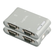 LogiLink USB2.0 - 4 portos soros adapter kábel és adapter