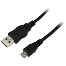 LogiLink USB 2.0 A típus - B típus Micro kábel, 5.0 m kábel és adapter