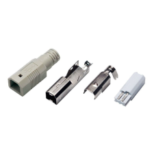 LogiLink USB 2.0 csatlakozó önszereléshez, B/M, forrasztásos, szürke (UP0002) egyéb hálózati eszköz