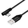 LogiLink USB 2.0 kábel USB-A/M - Micro-USB/M (90) 1m (CU0142) (CU0142)