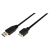 LogiLink USB 3.0 csatlakozó kábel A-&gt;B Micro 2x apa 0.6 m (CU0037)