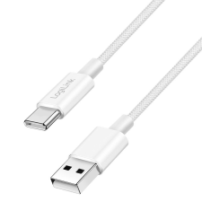 LogiLink USB-A to USB-C male/male cable 0,5m White CU0320 kábel és adapter