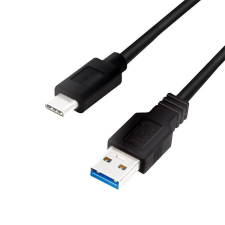 LogiLink USB-C - USB-A kábel 0,5m fekete (CU0167) kábel és adapter