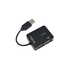 LogiLink USB HUB 4 port 2.0 kábel és adapter