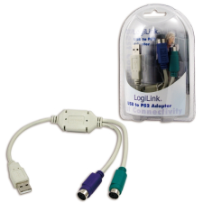 LogiLink USB - PS/2 adapter kábel és adapter