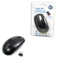 LogiLink USB vezeték nélküli optikai egér - Fekete egér