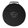 LogiLink Védőtáska EV töltőkábelhez, kerek, nylon, fekete (EVB0100) (EVB0100)