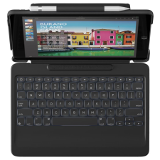 Logitech billentyűzet SLIM/ iPad Prohoz 10,5 hüvelyk/ UK elrendezés/ fekete tablet kellék