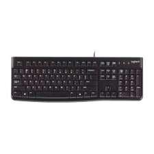 Logitech Billentyűzet vezetékes LOGITECH K120 USB fekete (920-002491) egér