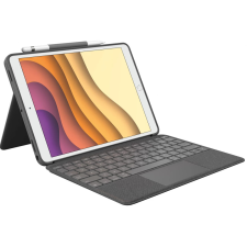 Logitech Combo Touch Apple iPad (7. Gen/8. Gen/9. Gen) Tok billentyűzettel DE 10.2" Grafitszürke tablet tok