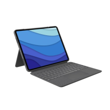 Logitech Combo Touch Apple iPad Pro (2021) tok - Oxford szürke tablet tok