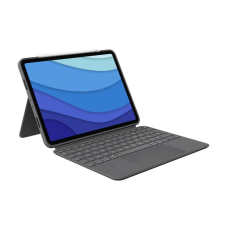 Logitech Combo Touch UK English (Qwerty) iPad Pro 12.9-inch (5th & 6th gen) billentyűzettok Oxfordi szürke (920-010214) (920-010214) tablet tok