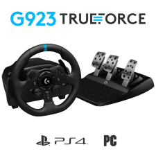 Logitech G923 TrueForce szimulátor-versenykormány PS5/PS4/PC fekete (941-000149) videójáték kiegészítő