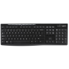 Logitech K270 Cseh fekete billentyűzet