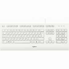 Logitech K280e - Billenytűzet - USB - Német Fehér (920-008319) billentyűzet