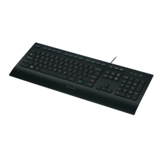 Logitech K280E Vezetékes Billentyűzet PAN NORDIC - Fekete (920-005218) billentyűzet