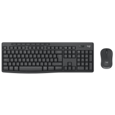 Logitech MK370 Combo Wireless Billentyűzet + Egér (Grafitszürke) - Portugál (920-012070) billentyűzet