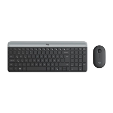 Logitech MK470 Slim Wireless Keyboard and Mouse Combo Graphite UK (920-009202) billentyűzet