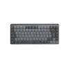 Logitech MX Mini Mechanical billentyűzet RF vezeték nélküli + Bluetooth QWERTZ Német Grafit, Szürke (920-010771)