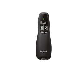 Logitech R400 Laser Presentation Remote Wireless Presenter Red Laser Black 910-001357 prezenter