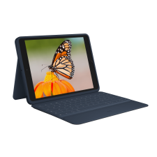 Logitech Rugged Combo 3 Apple iPad Billentyűzetes tok - Kék (Német) tablet tok