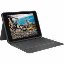 Logitech Rugged Folio Billentyűzet iPad 7./8./9. Generáció Fekete (920-009313) tablet kellék