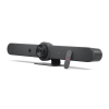 Logitech Webkamera - Rally Bar ConferenceCam rendszer (3840x2160 képpont, 90°-os látótér, mikrofon Ultra HD, fekete)