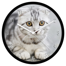  Lógó fülű cica falióra falióra