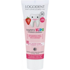 Logona Logodent Happy Kids eper ízű fogkrém gyermekeknek, 50 ml fogkrém