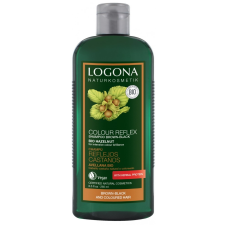 Logona Színvédő sampon barnás-fekete hajra 250ml Logona sampon